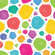 colorful floral pattern N2