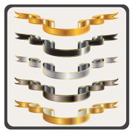 Ribbon Banner Collection - vector illustrations