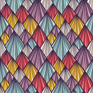 Seamless Geometric Pattern N143