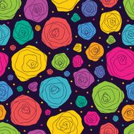colorful floral pattern N3