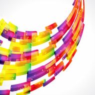 Abstract geometric background N235