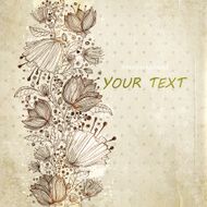 Floral Pattern N486