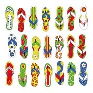 The set with sandal