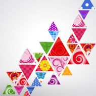 Abstract geometric background N237