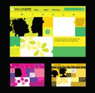 Responsive web design templates