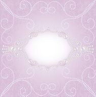 pink background with jewels