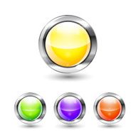 Shiny vector buttons