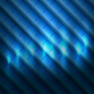 Vector blue mosaic background