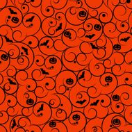 Halloween seamless pattern background vector illustration N3
