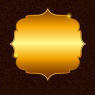 Frame in retro vintage background Vector illustration N4