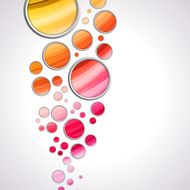 Abstract colorful circles background N2