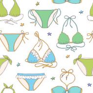 Bikini seamless pattern N4
