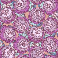 rose buds pattern