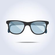 Glasses icon on gray background N3