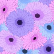 Beautiful background with gerbera flower N2