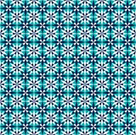 Seamless Ethnic African Star Pattern