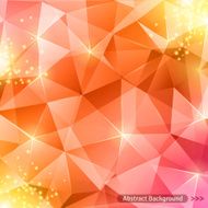 Multicolor abstract shining ice vector background N2