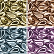 Deco paisley