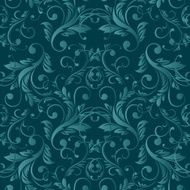 Abstract vintage seamless damask pattern N62