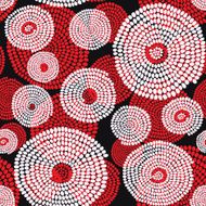 Traditional African Ornament with swirls Seamless vector pattern N4