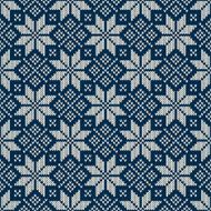 Winter Holiday Seamless Knitted Pattern N27