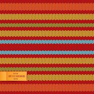 Seamless pattern with knitted background Vector 10 EPS