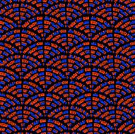 abstract color arc pattern background