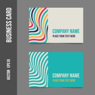 Corporate identity - business cards N27