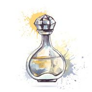 Beautiful perfume bottle N15