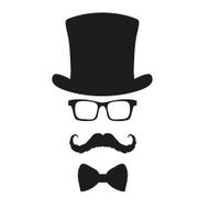 Fashion silhouette hipster style vector illustration N36