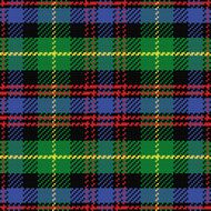vector seamless pattern Scottish tartan Black Watch N3