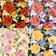 Beautiful Seamless peony pattern N14