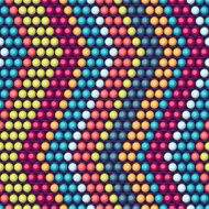 Ethnic african beads abstract color seamless pattern N8