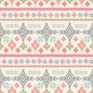 Abstract ethnic seamless pattern N44
