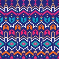 Seamless Tribal Stripes Pattern