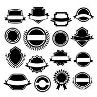 Vintage labels set N9