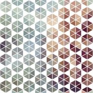 Retro pattern of geometric shapes N60