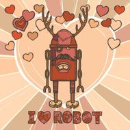 Hipster robot design N7