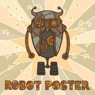 Hipster robot design N9