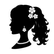 Beautiful Woman Silhouette N44