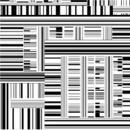 abstract black and white stripe pattern background N27