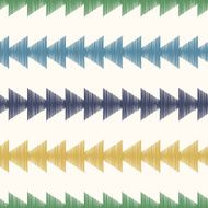 seamless arrow ethnic pattern
