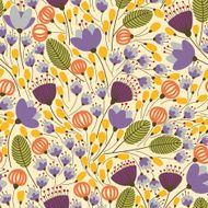 Pattern with flowers N13