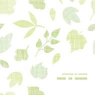 Abstract textile texture frame corner pattern background