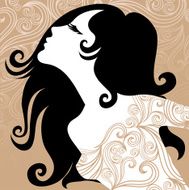 Closeup vintage woman N3