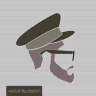 Icon man in a headdress N10