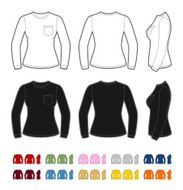 Women&#039;s shirt with long sleeve