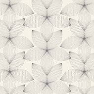 Floral stylish background Vector repeating texture N2