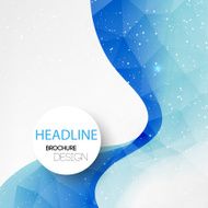 Abstract lines background Template brochure design N2