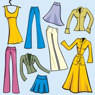 Vector Objects IV Women's Fashion Clothes